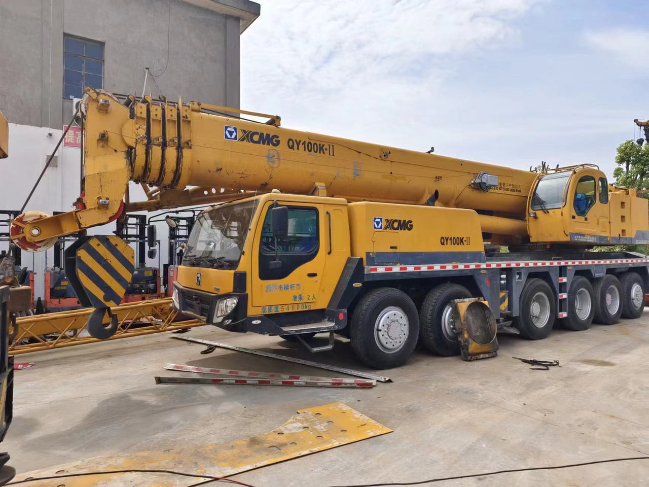 XCMG QY100K QY100 QY50 QY70 - עגורן נייד: תמונה 2 XCMG QY100K QY100 QY50 QY70 - עגורן נייד: תמונה 2