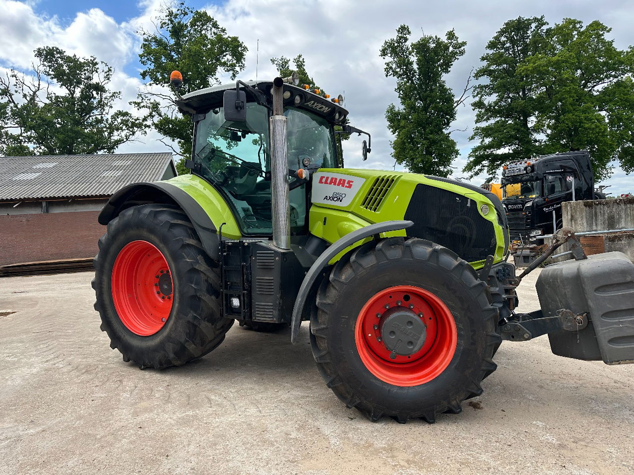 Claas Axion 850 Cmatic - טרקטור חקלאי: תמונה 3 Claas Axion 850 Cmatic - טרקטור חקלאי: תמונה 3