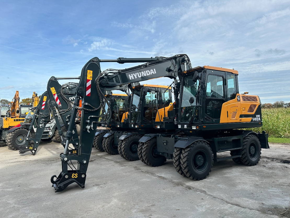 Hyundai HW140A Nieuw - מחפר גלגלים: תמונה 1 Hyundai HW140A Nieuw - מחפר גלגלים: תמונה 1