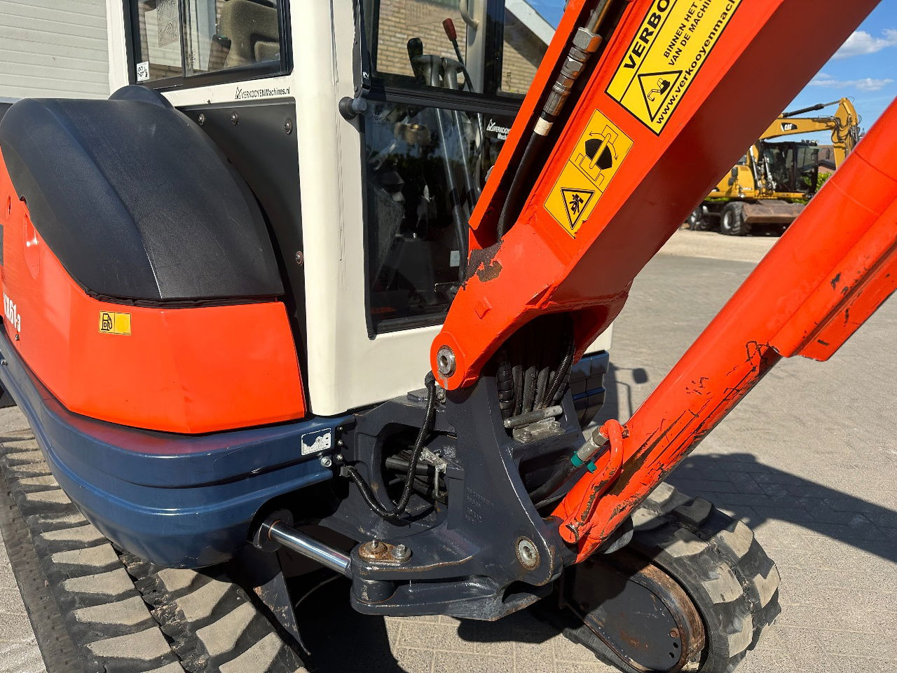 מיני מחפר Kubota KX61-3: תמונה 8