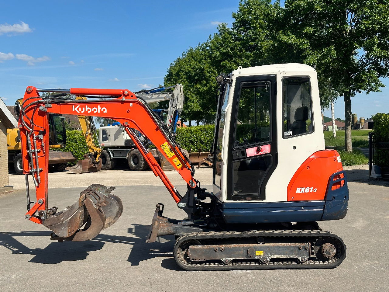 Kubota KX61-3 - מיני מחפר: תמונה 2 Kubota KX61-3 - מיני מחפר: תמונה 2