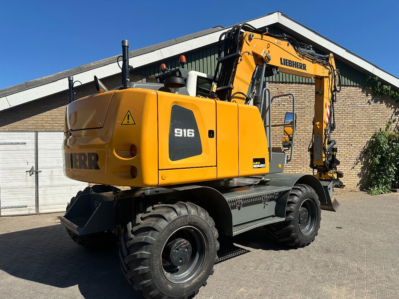Liebherr A916 - מחפר גלגלים: תמונה 4 Liebherr A916 - מחפר גלגלים: תמונה 4