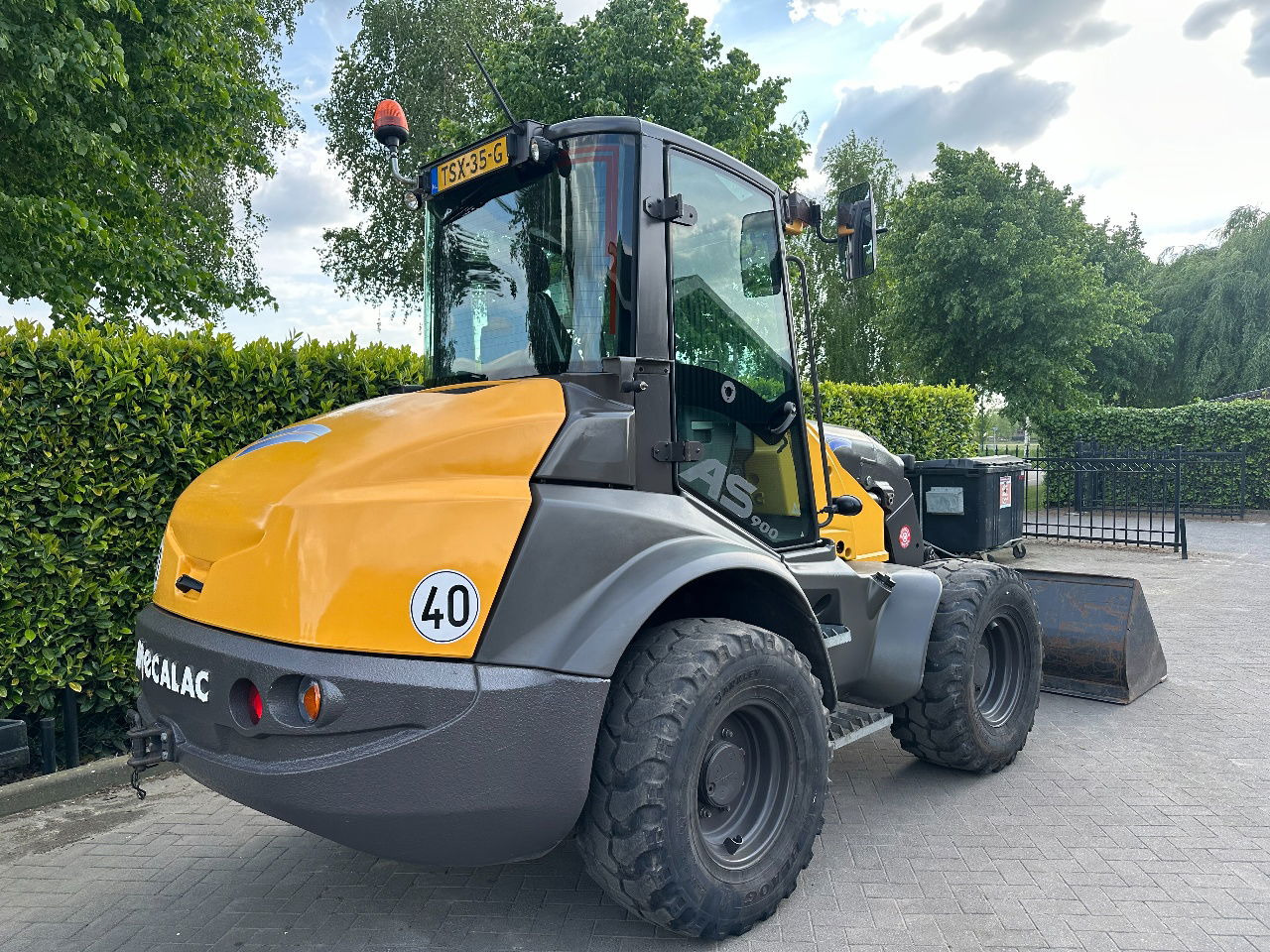 Mecalac AS900 - מעמיס גלגלים: תמונה 3 Mecalac AS900 - מעמיס גלגלים: תמונה 3