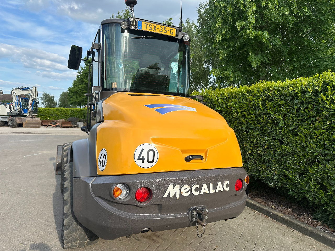 Mecalac AS900 - מעמיס גלגלים: תמונה 2 Mecalac AS900 - מעמיס גלגלים: תמונה 2