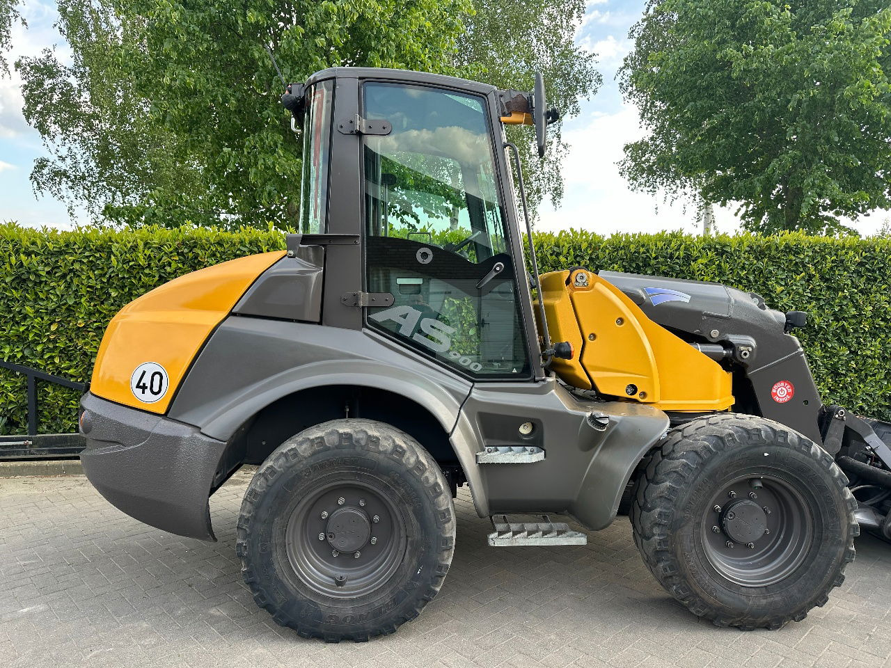 Mecalac AS900 - מעמיס גלגלים: תמונה 5 Mecalac AS900 - מעמיס גלגלים: תמונה 5