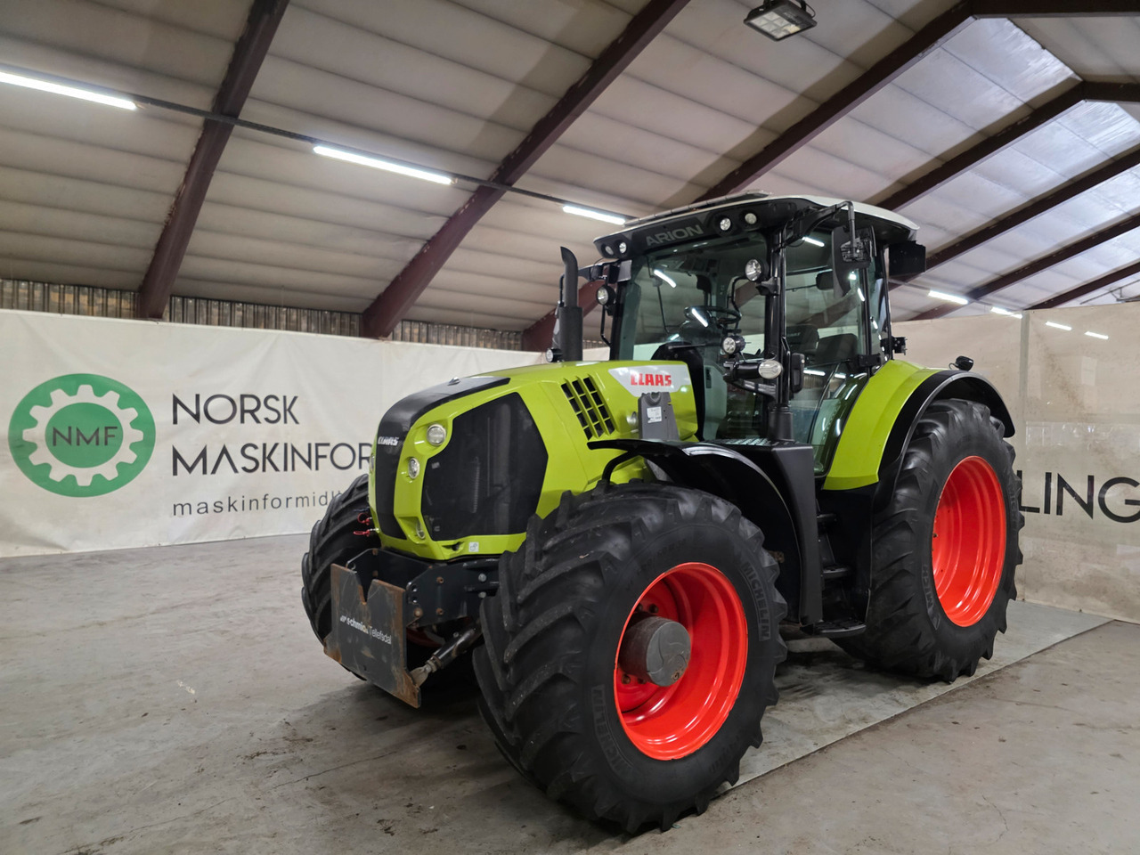 CLAAS Arion 660 C-Matic - טרקטור חקלאי: תמונה 1 CLAAS Arion 660 C-Matic - טרקטור חקלאי: תמונה 1