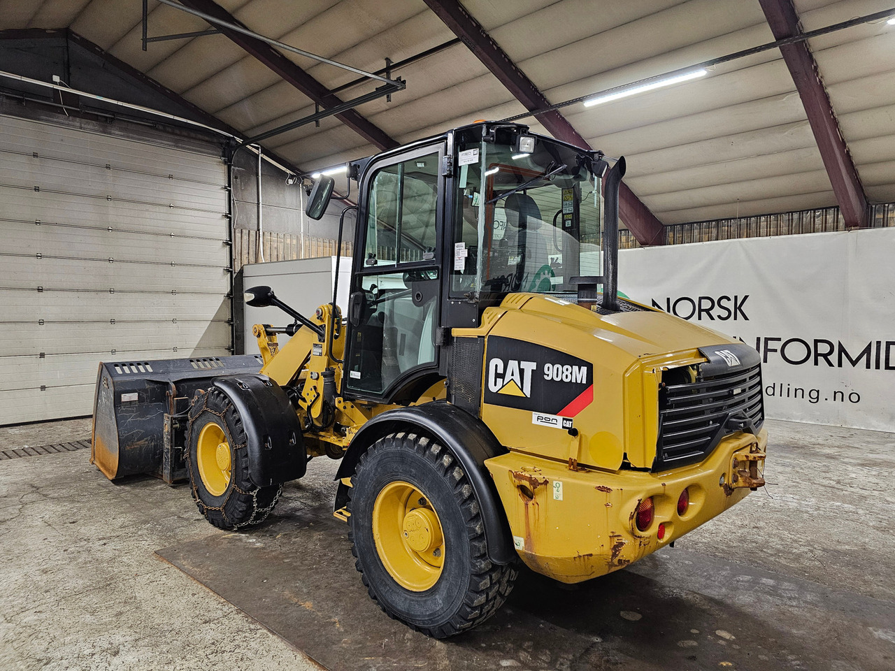 Cat 908M - מעמיס גלגלים: תמונה 3 Cat 908M - מעמיס גלגלים: תמונה 3