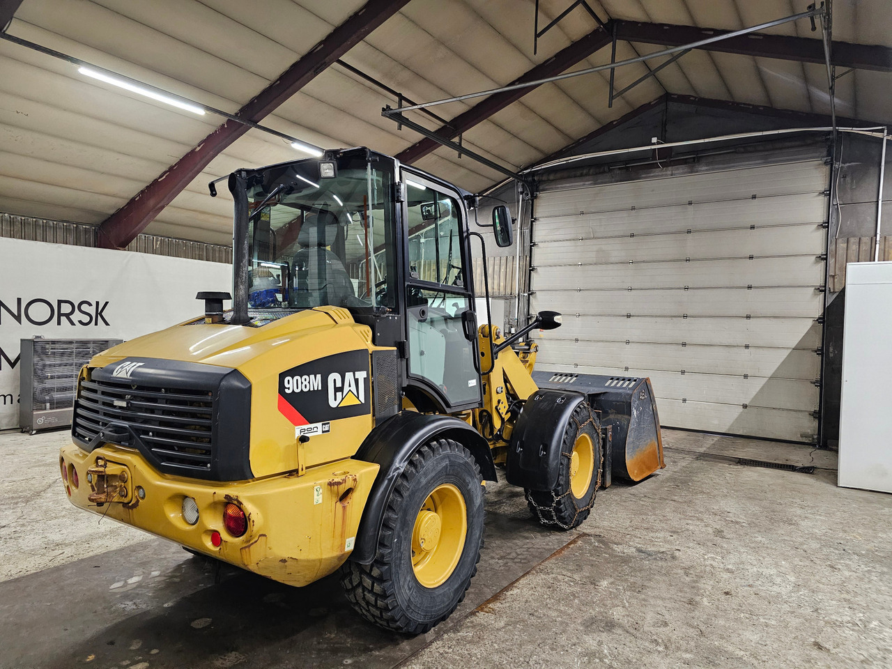 Cat 908M - מעמיס גלגלים: תמונה 4 Cat 908M - מעמיס גלגלים: תמונה 4
