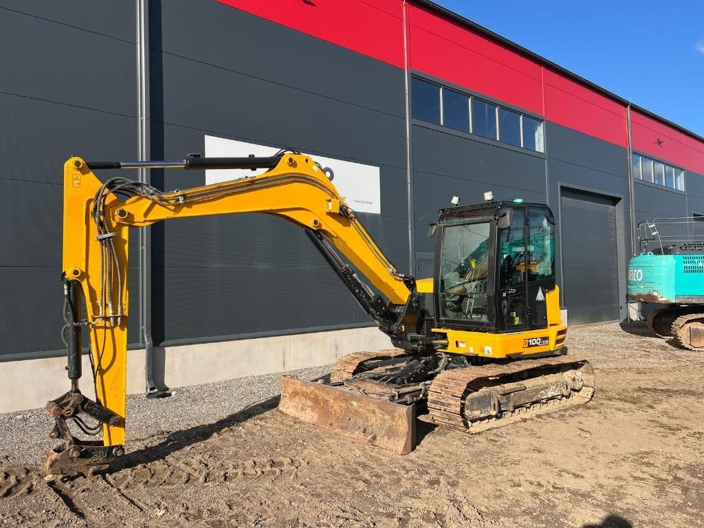 JCB 100C-2 - מיני מחפר: תמונה 1 JCB 100C-2 - מיני מחפר: תמונה 1