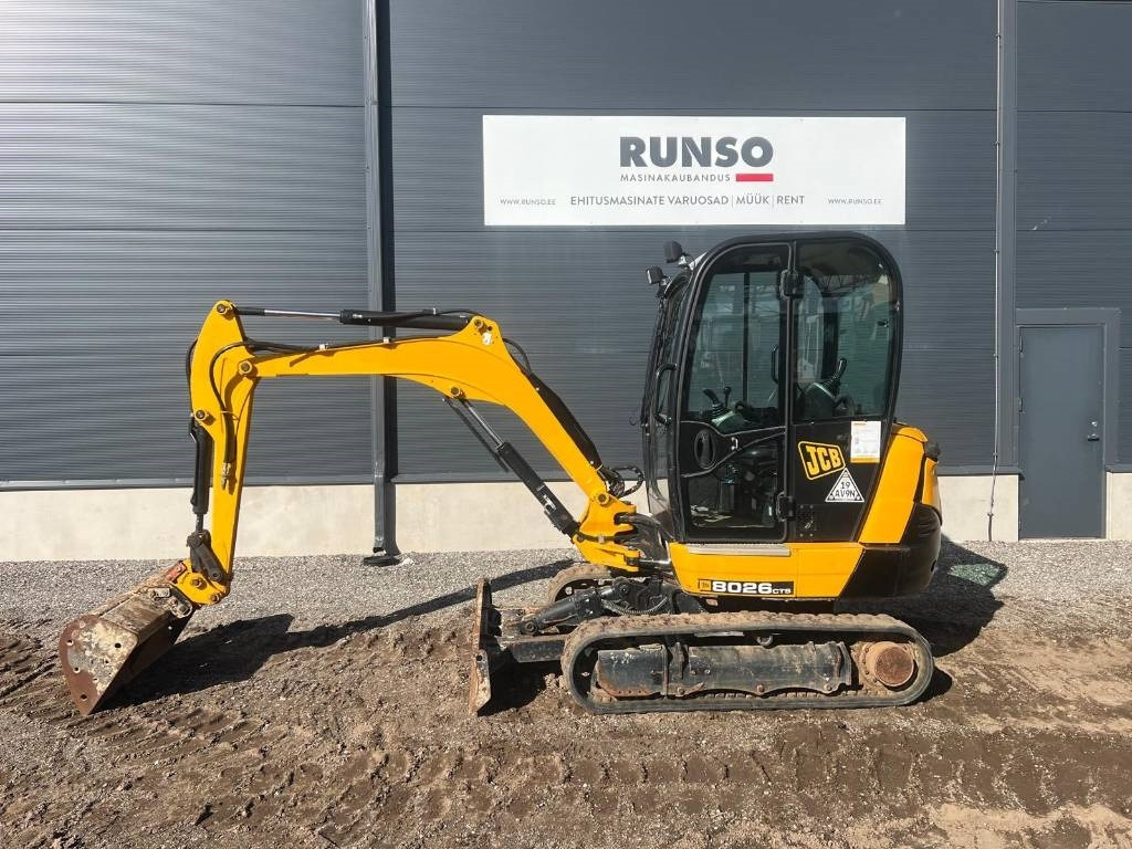 JCB 8026 CTS - מיני מחפר: תמונה 2 JCB 8026 CTS - מיני מחפר: תמונה 2