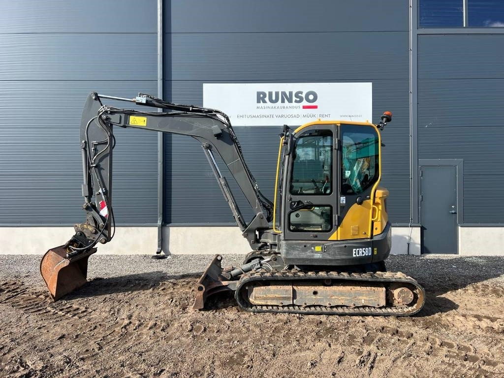 Volvo ECR 58 D - מיני מחפר: תמונה 3 Volvo ECR 58 D - מיני מחפר: תמונה 3