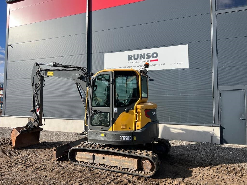 Volvo ECR 58 D - מיני מחפר: תמונה 4 Volvo ECR 58 D - מיני מחפר: תמונה 4
