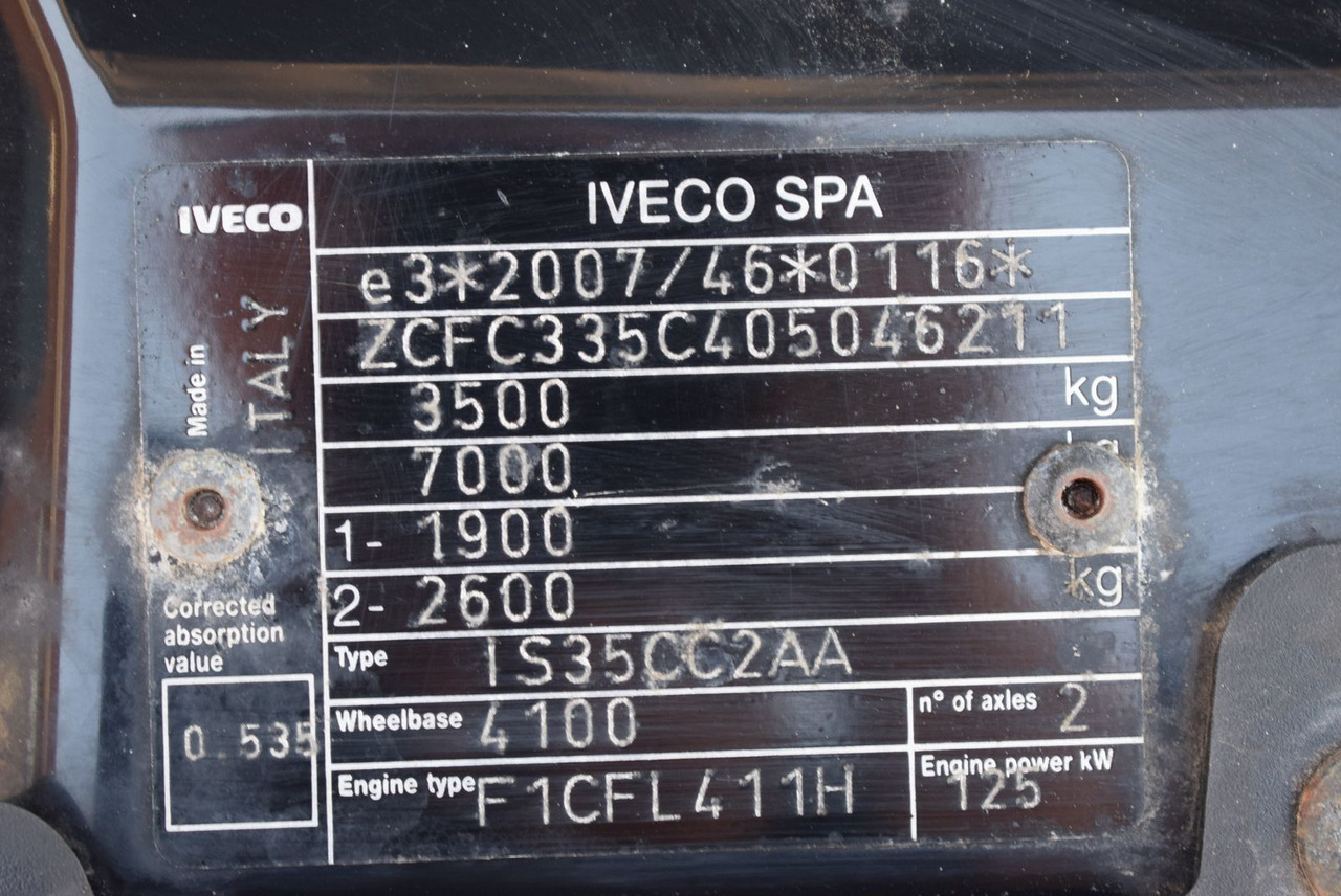 כלי רכב מסחרי עם לוח Iveco Daily 35C17 3,0 Automatik Klima AHK HU bis 12/25: תמונה 28