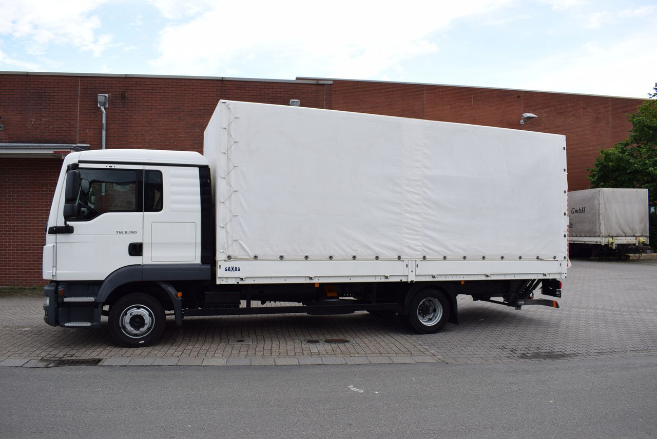 MAN TGL 8.190 Pritsche Plane LBW Tempomat Klima - כלי רכב מסחרי עם וילונות צד: תמונה 3 MAN TGL 8.190 Pritsche Plane LBW Tempomat Klima - כלי רכב מסחרי עם וילונות צד: תמונה 3