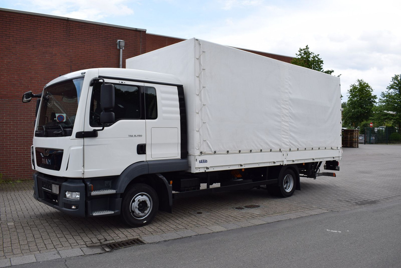 MAN TGL 8.190 Pritsche Plane LBW Tempomat Klima - כלי רכב מסחרי עם וילונות צד: תמונה 2 MAN TGL 8.190 Pritsche Plane LBW Tempomat Klima - כלי רכב מסחרי עם וילונות צד: תמונה 2