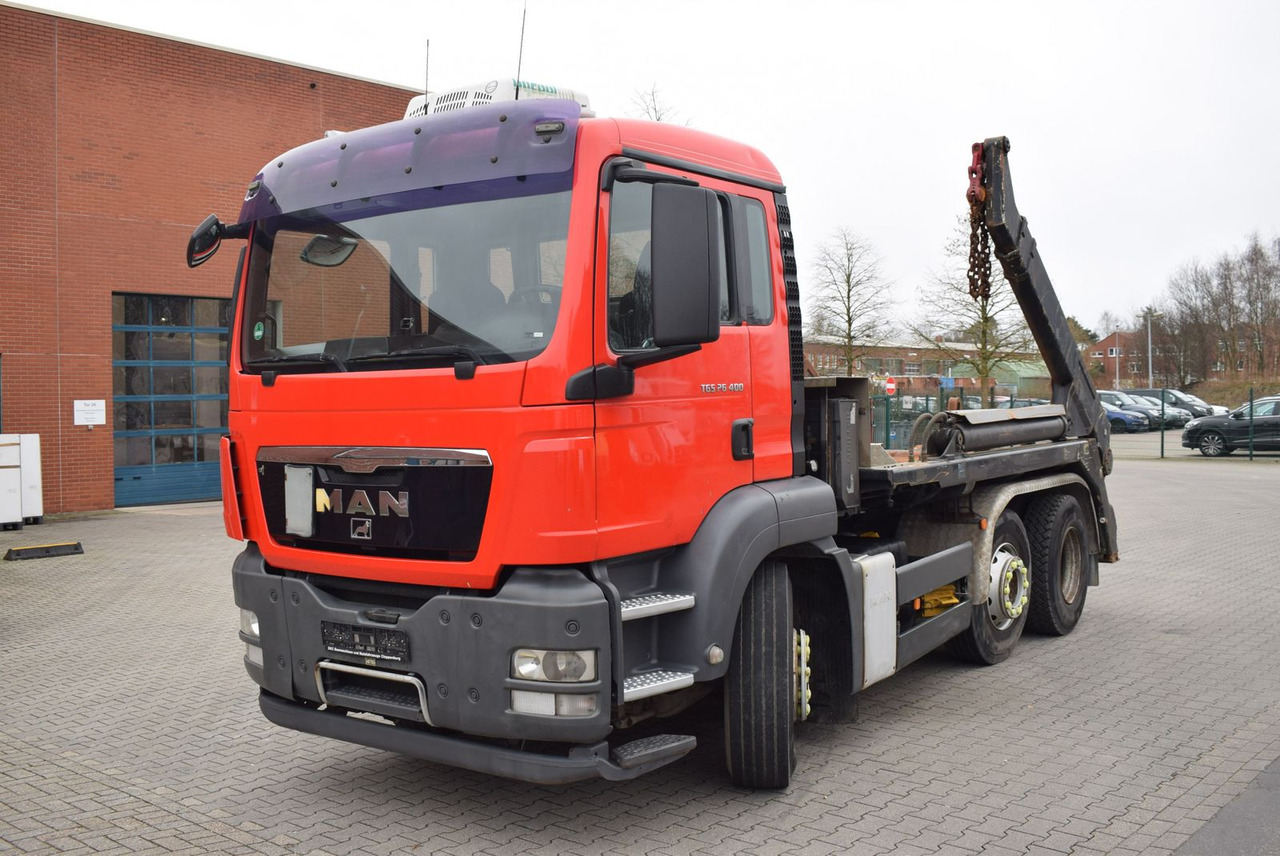 MAN TGS 26.400 6x2 Meiller Vorlaufachse Dachklima - מזהיר: תמונה 1 MAN TGS 26.400 6x2 Meiller Vorlaufachse Dachklima - מזהיר: תמונה 1