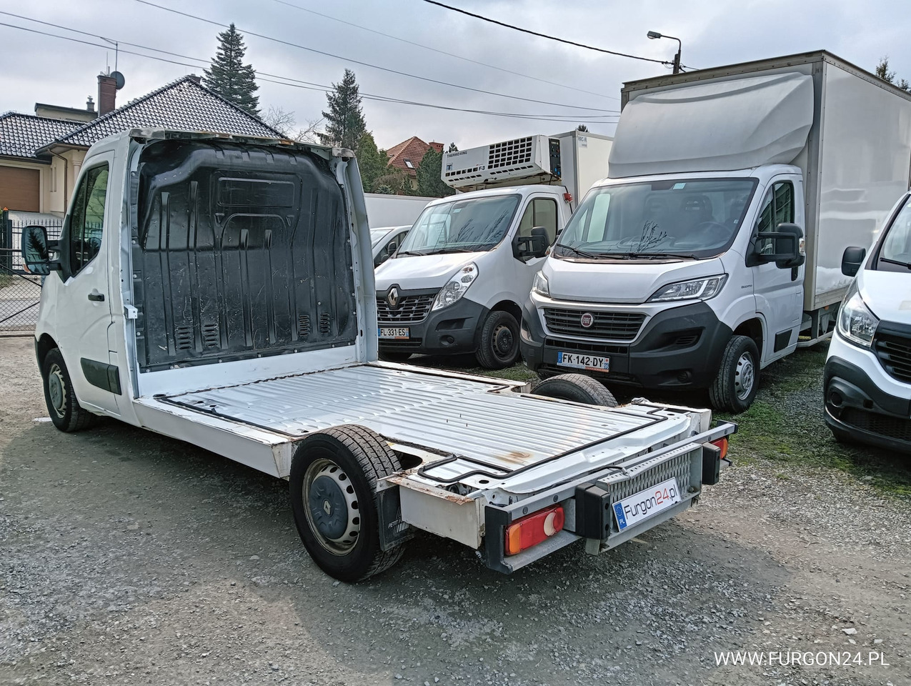 כלי רכב מסחרי RENAULT MASTER PLATFORMA DO ZABUDOWY NR 835: תמונה 6