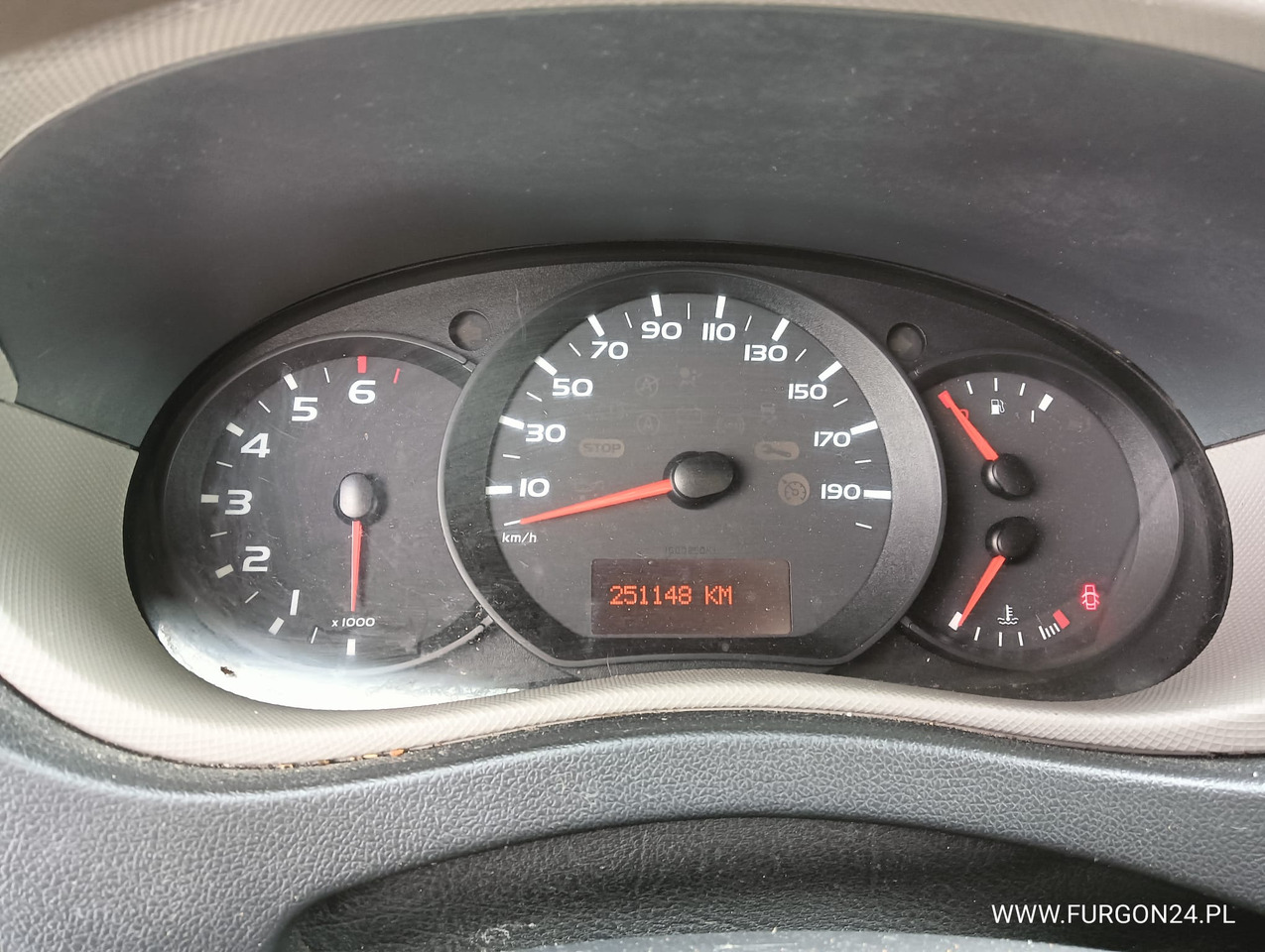 כלי רכב מסחרי RENAULT MASTER PLATFORMA DO ZABUDOWY NR 835: תמונה 7
