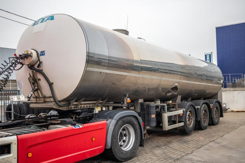 Eta CITERNE LAIT/MILCH/MILK 29000L - סמיטריילר מכל: תמונה 1 Eta CITERNE LAIT/MILCH/MILK 29000L - סמיטריילר מכל: תמונה 1