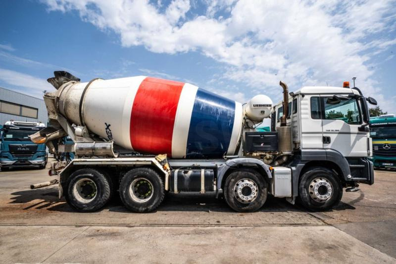 MAN TGS 32 360 BB+ LIEBHERR 9m3 - משאית מערבלת בטון: תמונה 3 MAN TGS 32 360 BB+ LIEBHERR 9m3 - משאית מערבלת בטון: תמונה 3