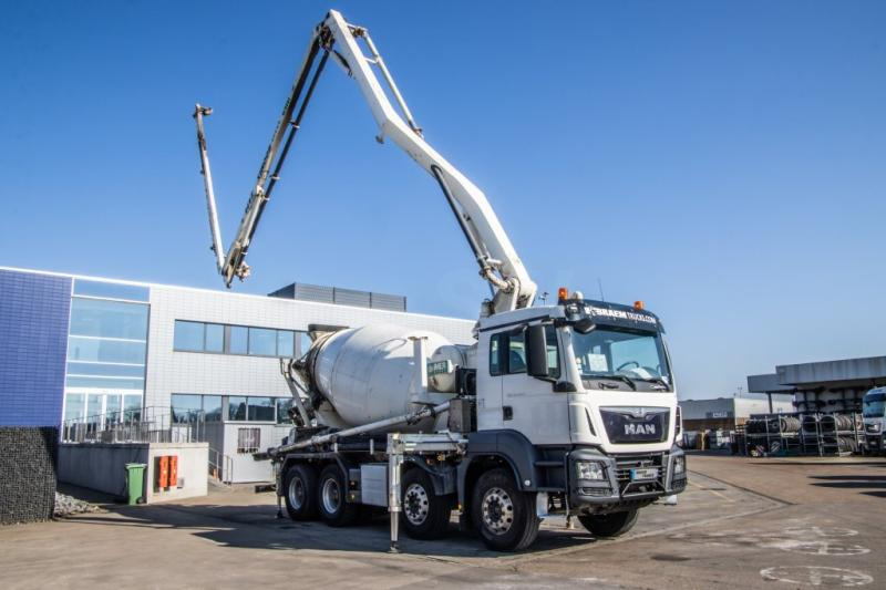 MAN TGS 35.400+PUMI+BOOMIXZ424 - משאית משאבת בטון: תמונה 2 MAN TGS 35.400+PUMI+BOOMIXZ424 - משאית משאבת בטון: תמונה 2