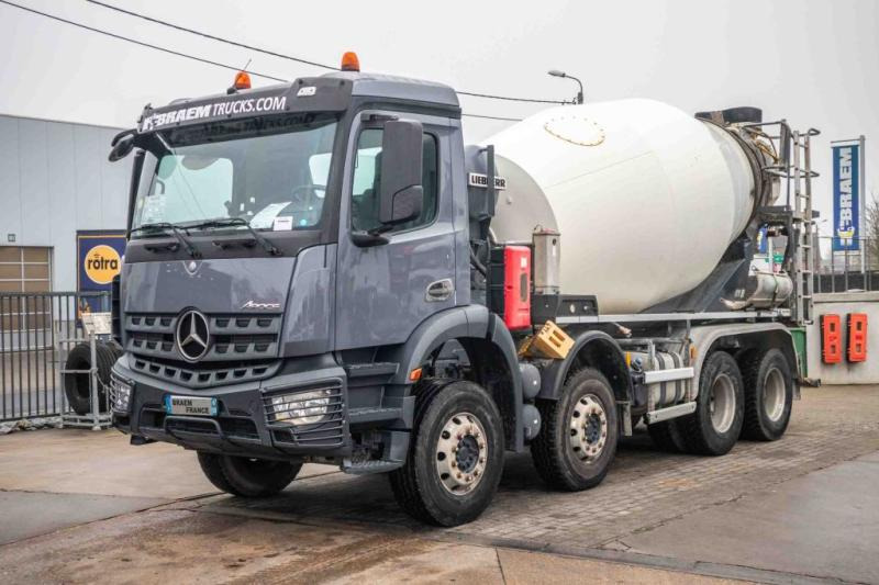Mercedes AROCS 3236 BB+LIEBHERR 9M3 - משאית מערבלת בטון: תמונה 1 Mercedes AROCS 3236 BB+LIEBHERR 9M3 - משאית מערבלת בטון: תמונה 1