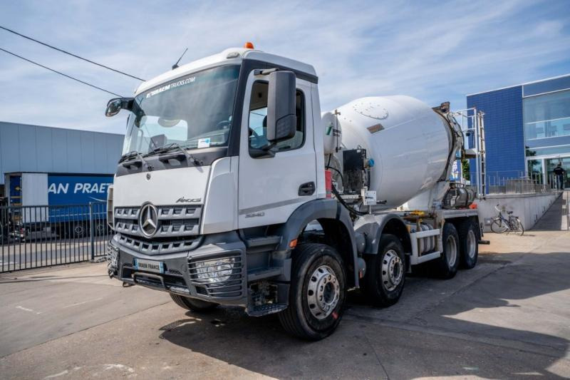 Mercedes AROCS 3240 BB+STETTER 9m3 / 4 pieces - משאית מערבלת בטון: תמונה 1 Mercedes AROCS 3240 BB+STETTER 9m3 / 4 pieces - משאית מערבלת בטון: תמונה 1