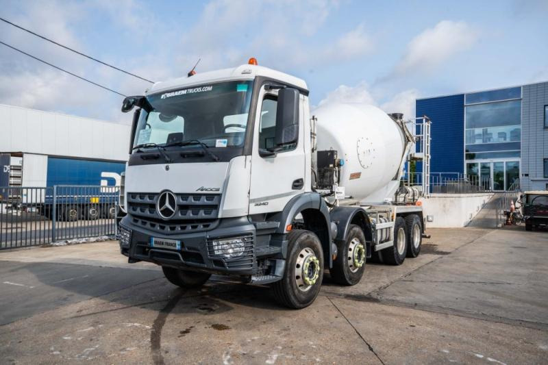 Mercedes AROCS 3240 BB+STETTER 9m3 - משאית מערבלת בטון: תמונה 1 Mercedes AROCS 3240 BB+STETTER 9m3 - משאית מערבלת בטון: תמונה 1