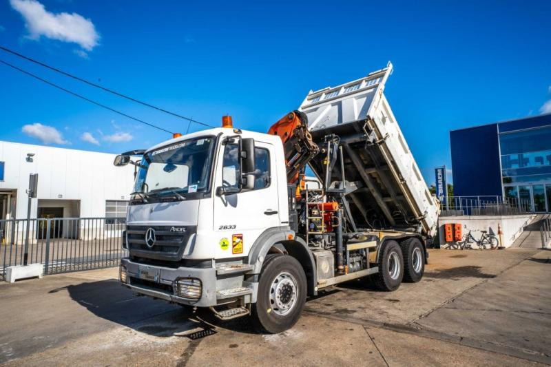 Mercedes AXOR 2633+BIBENNE+PALFINGER 18T/m /3XHydr. - מזהיר, משאית מנוף: תמונה 1 Mercedes AXOR 2633+BIBENNE+PALFINGER 18T/m /3XHydr. - מזהיר, משאית מנוף: תמונה 1