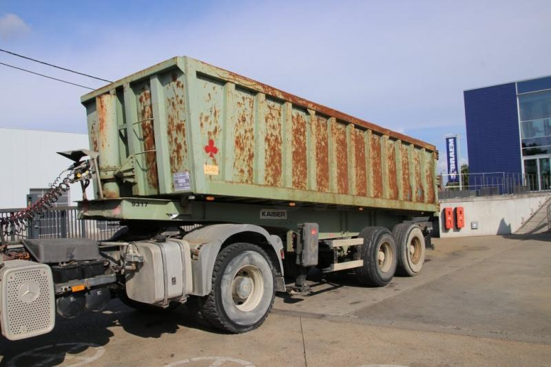 ROBUSTE-KAISER ROBUSTE KAISER - 25 M3 - 2X STEEL/LAMES SUSP. - סמיטריילר עם מזהיר: תמונה 1 ROBUSTE-KAISER ROBUSTE KAISER - 25 M3 - 2X STEEL/LAMES SUSP. - סמיטריילר עם מזהיר: תמונה 1