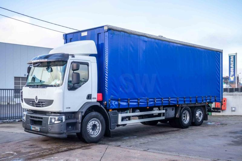 Renault PEMIUM LANDER 340 DXI-6X2 - משאית וילונות צד: תמונה 1 Renault PEMIUM LANDER 340 DXI-6X2 - משאית וילונות צד: תמונה 1