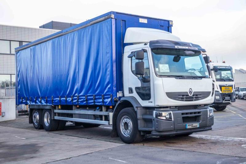 Renault PEMIUM LANDER 340 DXI-6X2 - משאית וילונות צד: תמונה 2 Renault PEMIUM LANDER 340 DXI-6X2 - משאית וילונות צד: תמונה 2