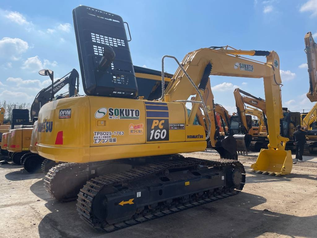 Komatsu PC 160 LC - מחפר סורק: תמונה 1 Komatsu PC 160 LC - מחפר סורק: תמונה 1