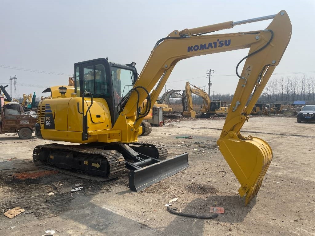 Komatsu PC 56 - מיני מחפר: תמונה 2 Komatsu PC 56 - מיני מחפר: תמונה 2