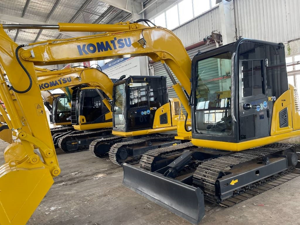 Komatsu PC 70 - מיני מחפר: תמונה 4 Komatsu PC 70 - מיני מחפר: תמונה 4