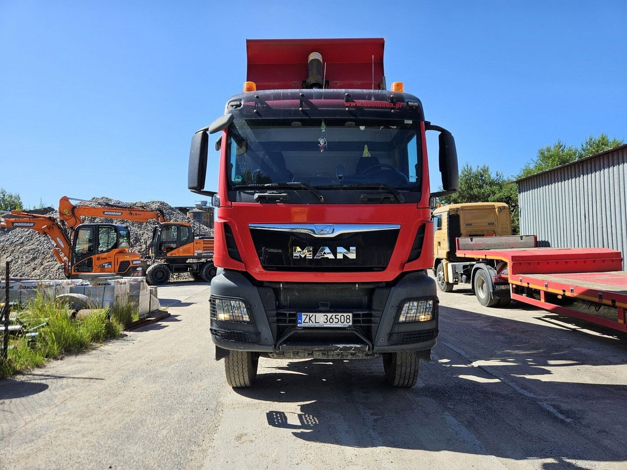 MAN TGS 41.480 8x8 - Tipper - מזהיר: תמונה 2 MAN TGS 41.480 8x8 - Tipper - מזהיר: תמונה 2