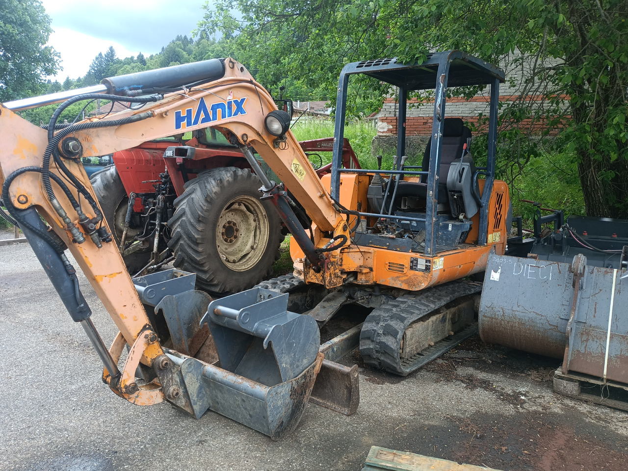 Hanix H26B - מיני מחפר: תמונה 2 Hanix H26B - מיני מחפר: תמונה 2