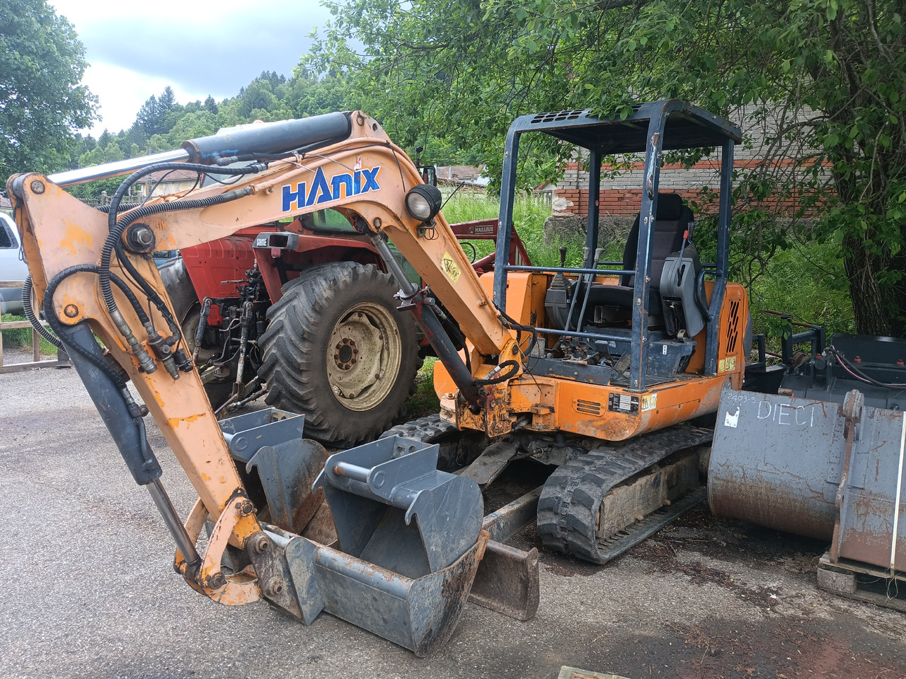 Hanix H26B - מיני מחפר: תמונה 3 Hanix H26B - מיני מחפר: תמונה 3