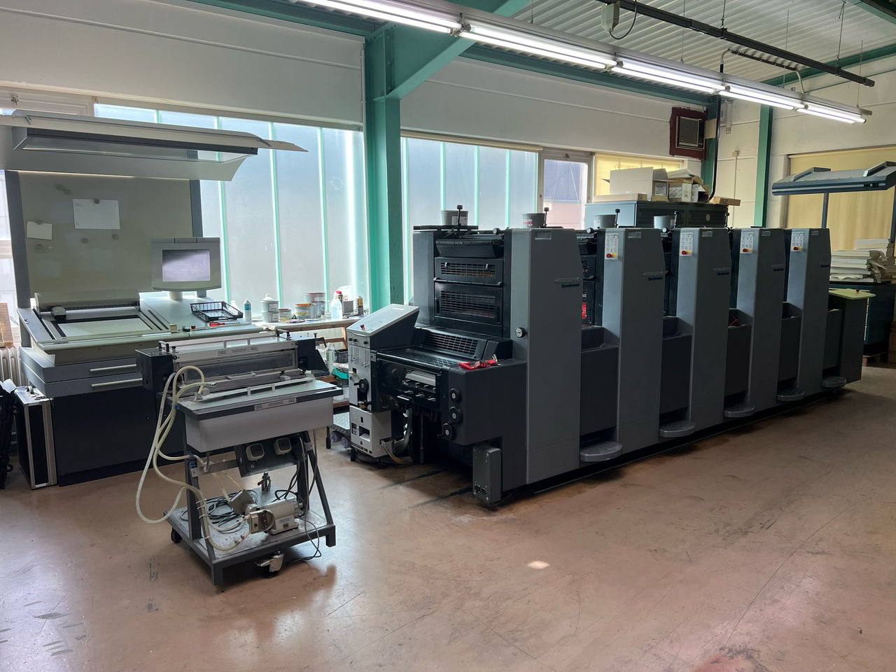 HEIDELBERG SM 52-5+L - מכונת הדפסה: תמונה 2 HEIDELBERG SM 52-5+L - מכונת הדפסה: תמונה 2