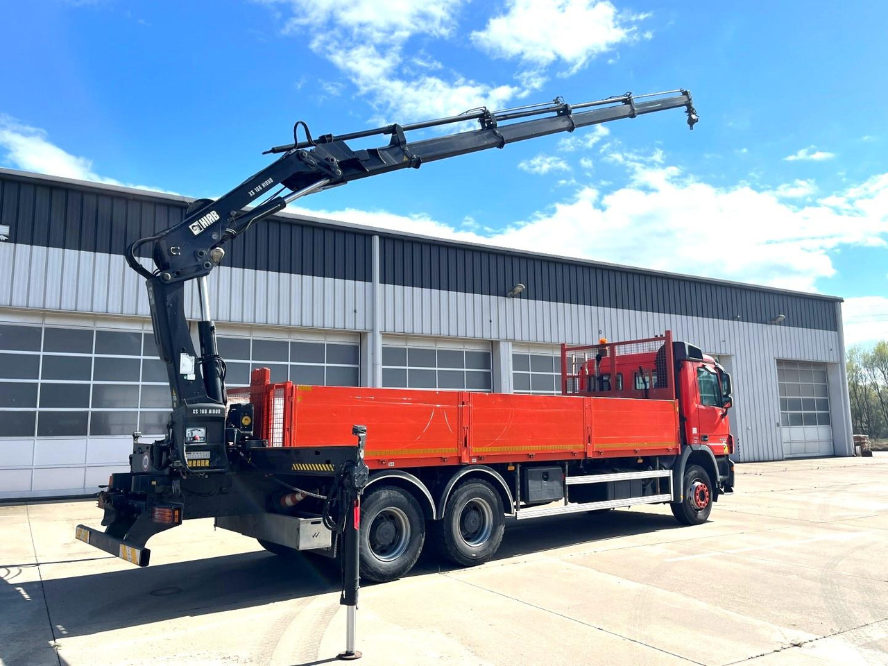 משאית צד נופל/ שטוחה, משאית מנוף Mercedes truck Actros, Haib 166, 2636: תמונה 9 משאית צד נופל/ שטוחה, משאית מנוף Mercedes truck Actros, Haib 166, 2636: תמונה 9