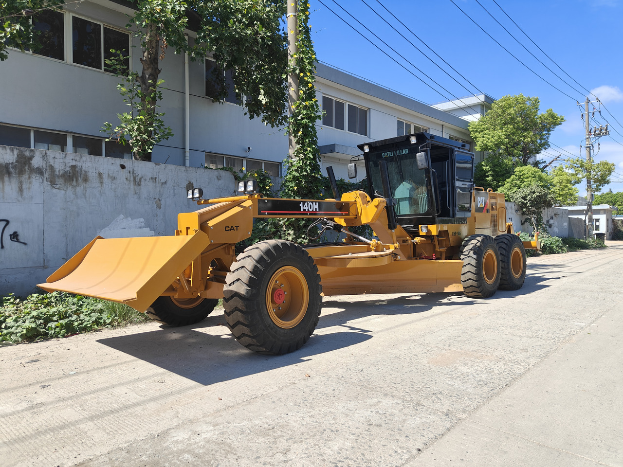 CATERPILLAR 140h with blade used cat motor grader 140k 140h 140g - מפלסת: תמונה 1 CATERPILLAR 140h with blade used cat motor grader 140k 140h 140g - מפלסת: תמונה 1