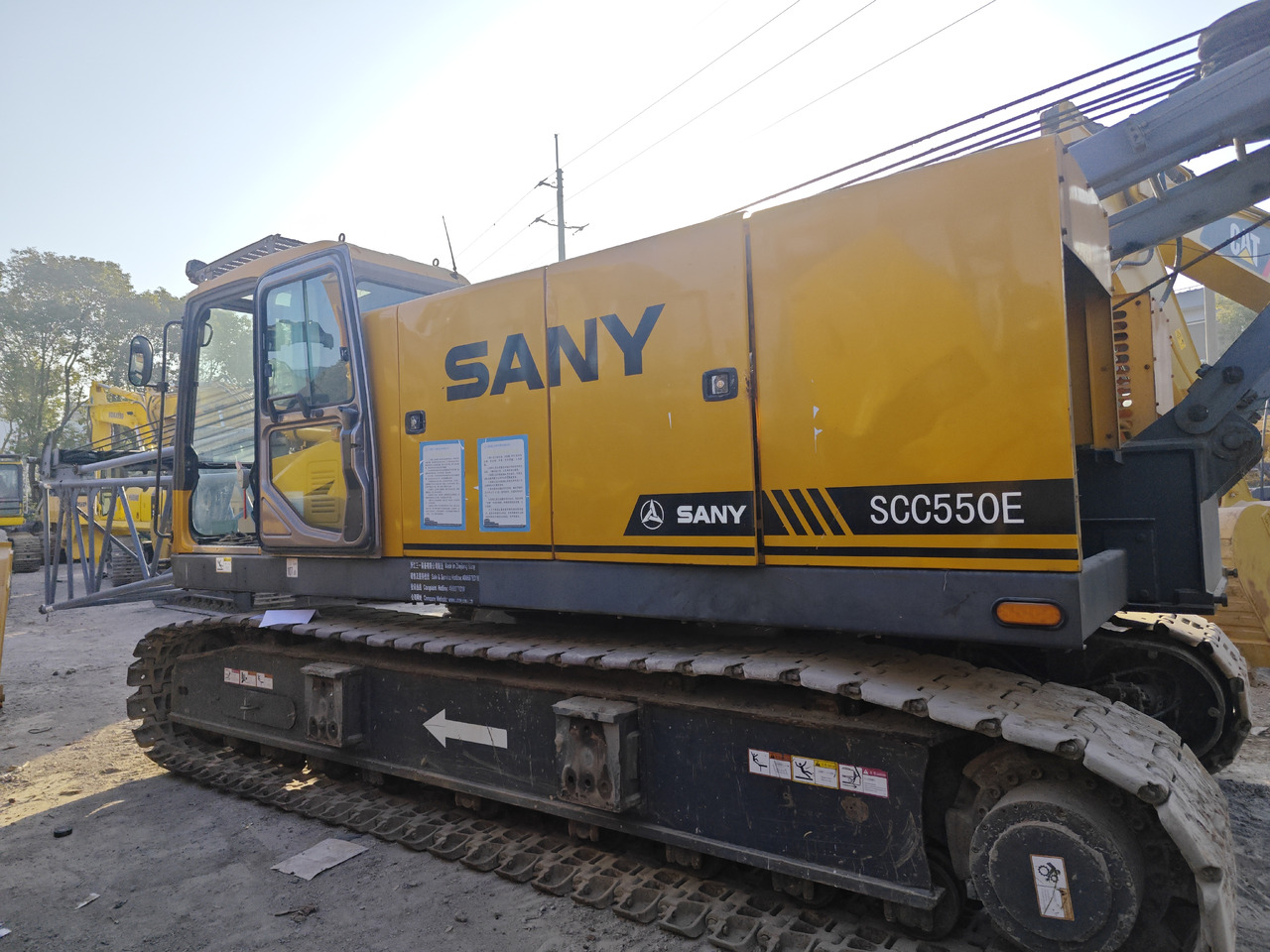 SANY SCC500E 50ton crawler crane - עגורן זוחל: תמונה 1 SANY SCC500E 50ton crawler crane - עגורן זוחל: תמונה 1