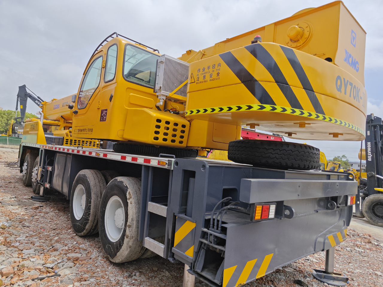 XCMG QY70K QY70K-II Used Crane 70t 70ton - עגורן נייד: תמונה 5 XCMG QY70K QY70K-II Used Crane 70t 70ton - עגורן נייד: תמונה 5