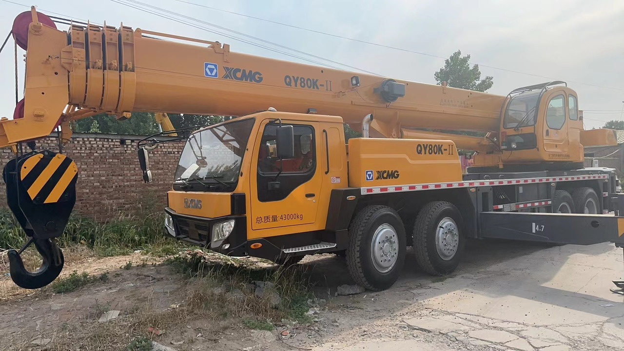 XCMG QY80K used 80ton truck crane - עגורן לכל שטח: תמונה 5 XCMG QY80K used 80ton truck crane - עגורן לכל שטח: תמונה 5