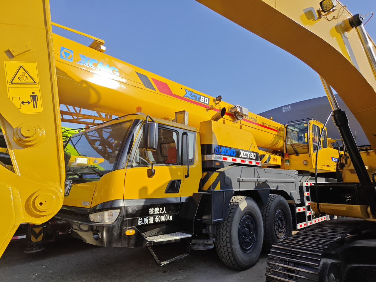 XCMG XCT80 - עגורן נייד: תמונה 5 XCMG XCT80 - עגורן נייד: תמונה 5