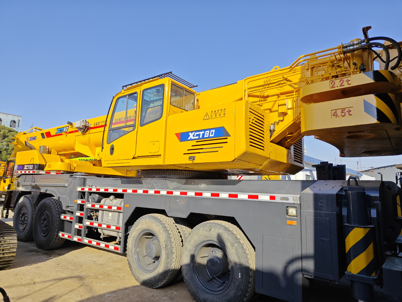 XCMG XCT80 - עגורן נייד: תמונה 4 XCMG XCT80 - עגורן נייד: תמונה 4