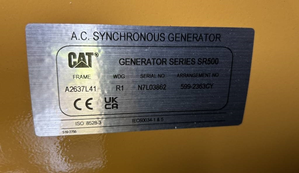חָדָשׁ ערכת גנרטורים CAT DE220GC - 220 kVA Stand-by Generator - DPX-18212: תמונה 15