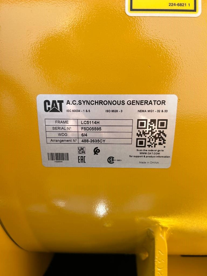 חָדָשׁ ערכת גנרטורים CAT DE275E0 - C9 - 275 kVA Generator - DPX-18020: תמונה 15