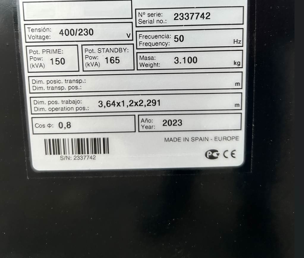Deutz TCD6.1L6 - 165 kVA Stage V Generator - DPX-19014 - ערכת גנרטורים: תמונה 4 Deutz TCD6.1L6 - 165 kVA Stage V Generator - DPX-19014 - ערכת גנרטורים: תמונה 4