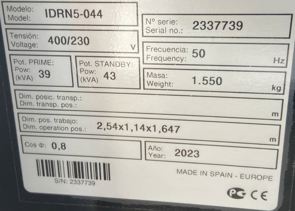 Deutz TD2.9 L4 - 43 kVA Stage V Generator - DPX-19010 - ערכת גנרטורים: תמונה 4 Deutz TD2.9 L4 - 43 kVA Stage V Generator - DPX-19010 - ערכת גנרטורים: תמונה 4